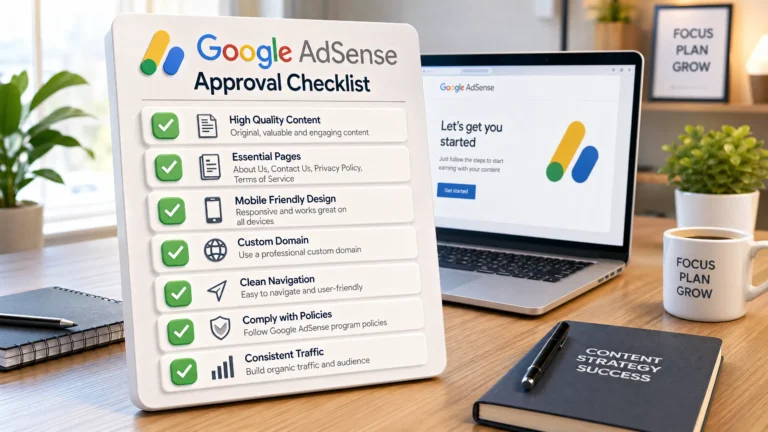 adsense approval for new website fast