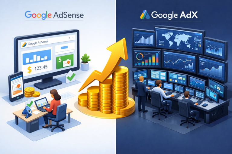 adsense vs adx comparison