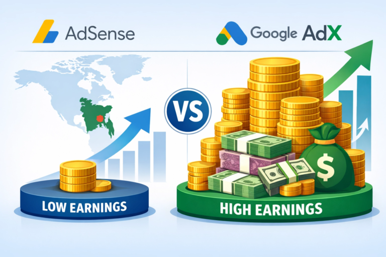 AdX earnings in Bangladesh