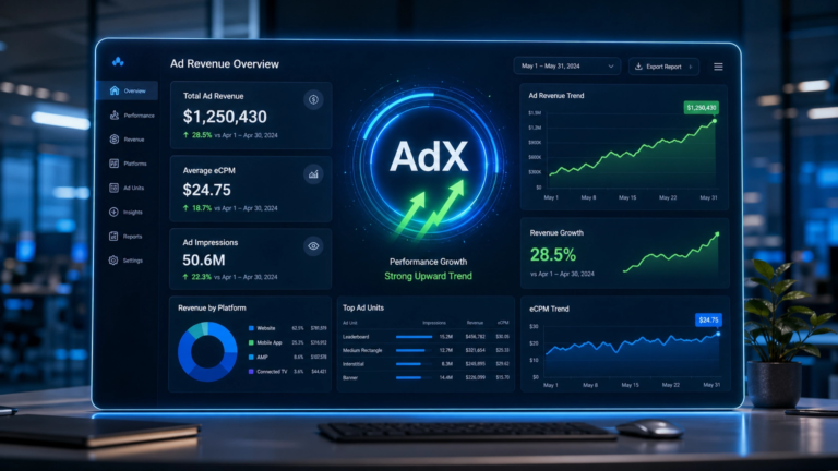 adx revenue growth