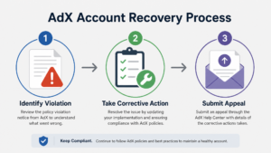 ADX account recovery