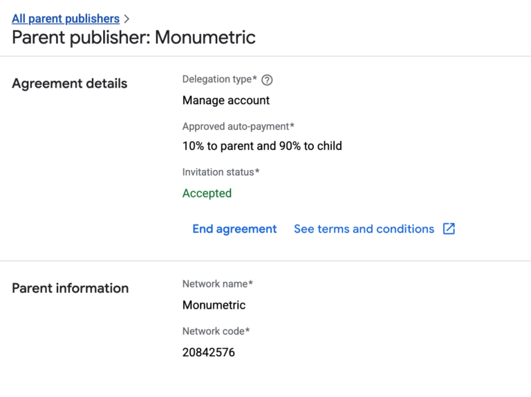 monumetric adx approval